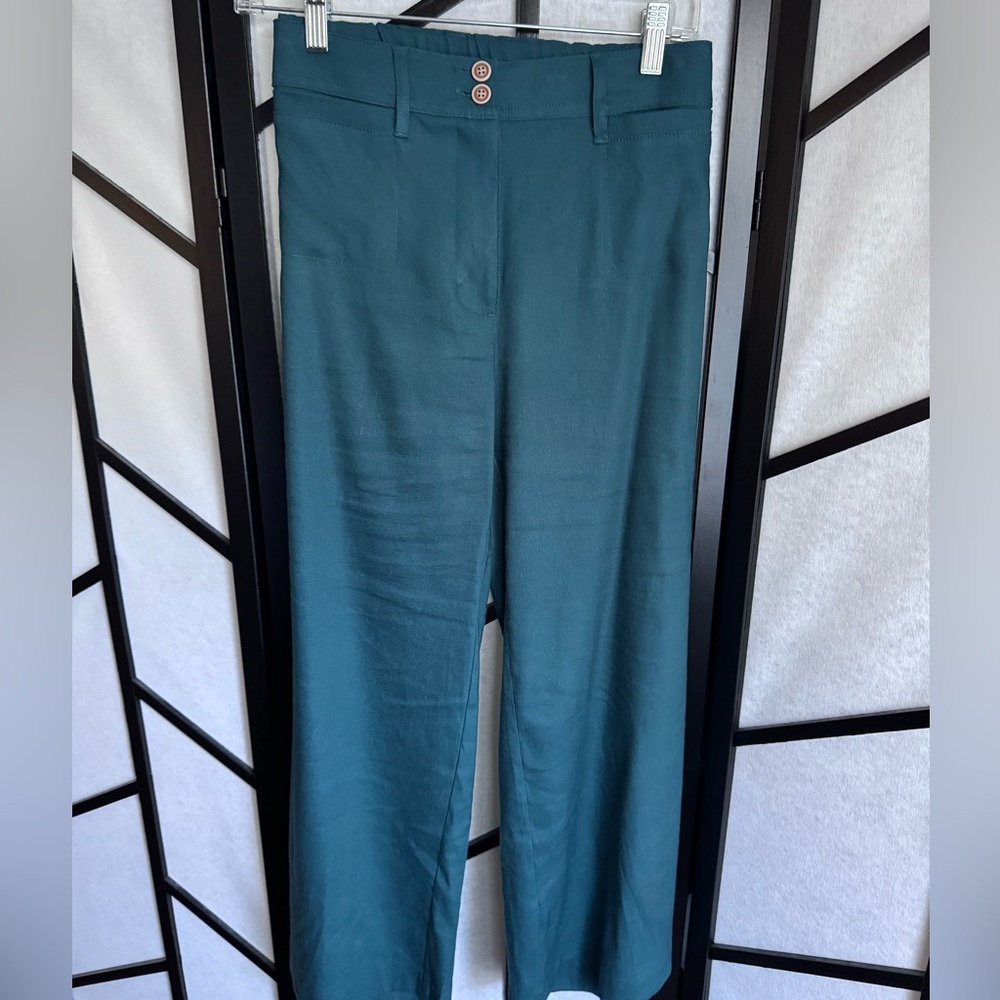 J. Jill Stretch Linen Crops XL